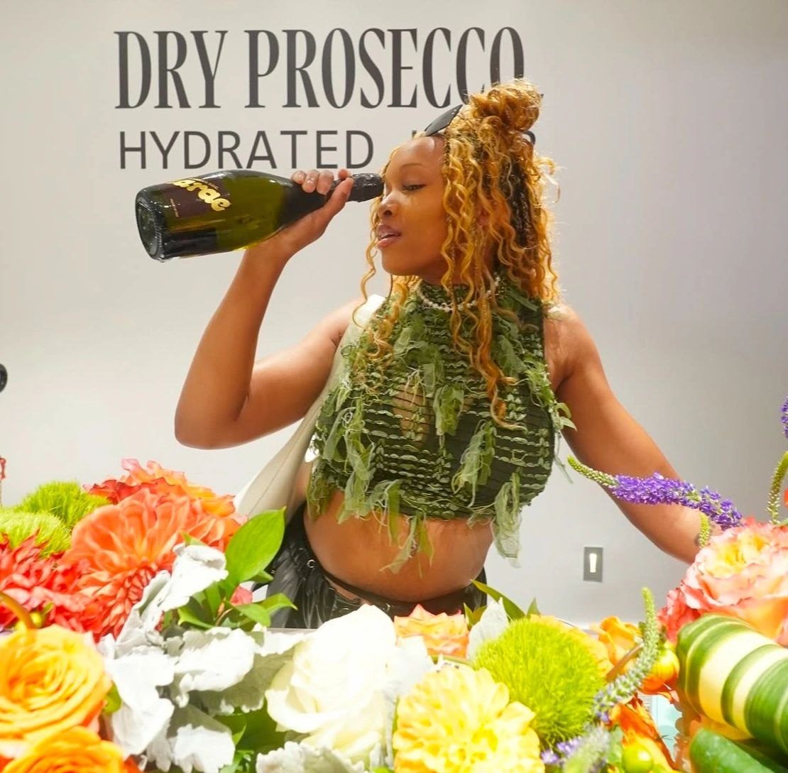 Florie at the Sienna Naturals activation at Broccoli City Fest