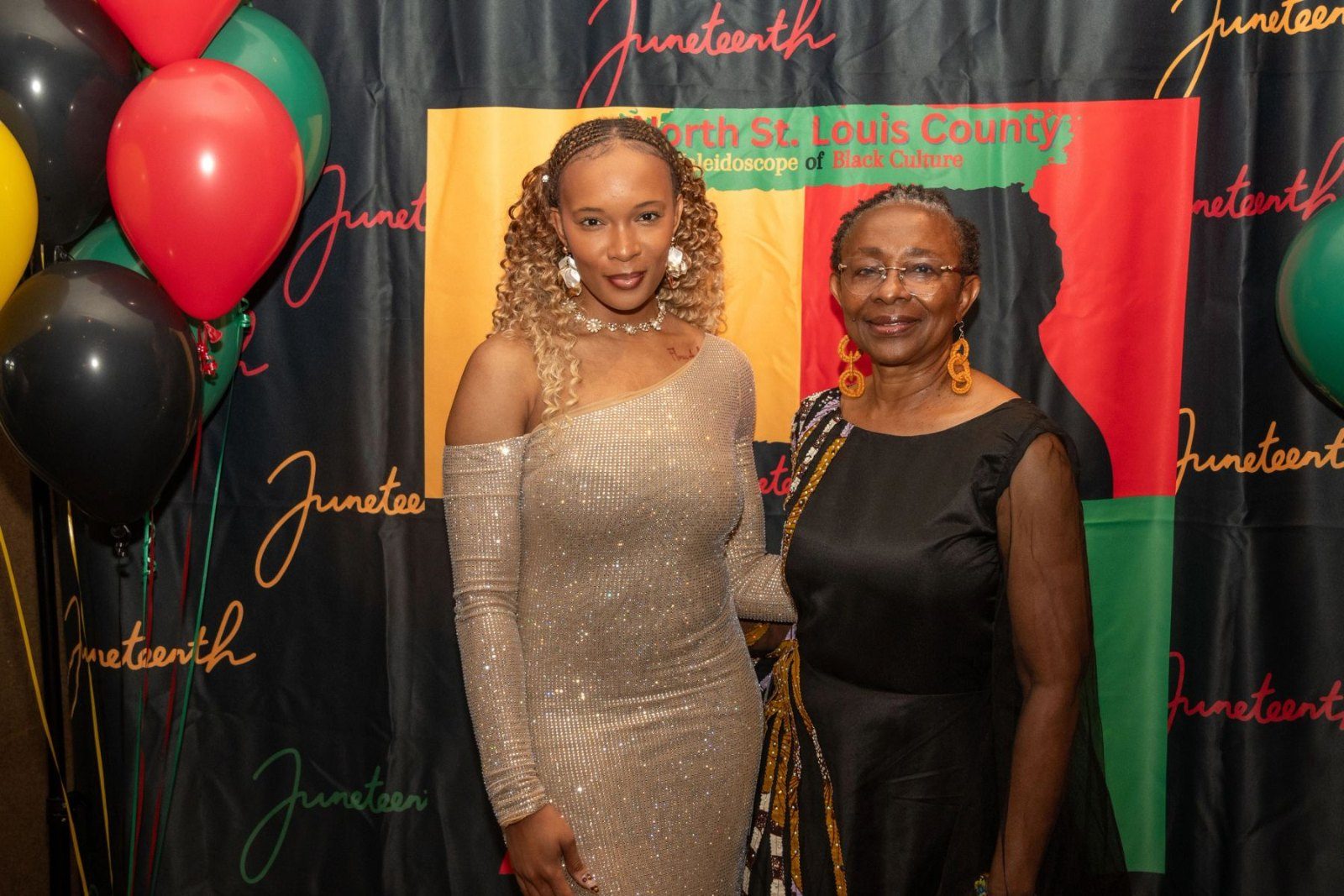 Florie at The State of Us Juneteenth gala.